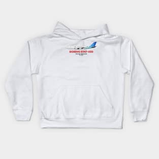 Boeing B747-400 - Garuda Indonesia Kids Hoodie